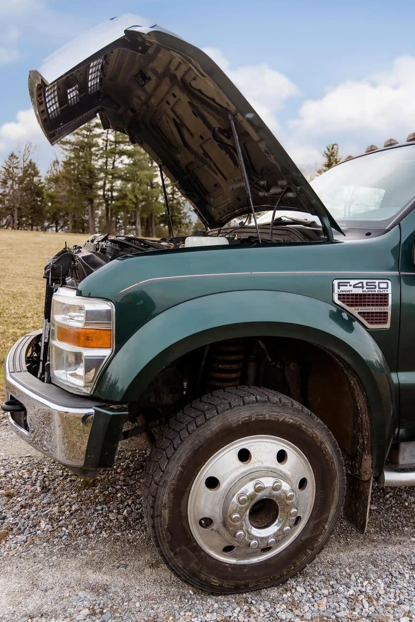 2008 Ford F-450 Super Duty Lariat, view